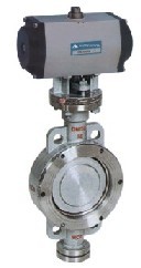 氣動對(duì)夾蝶閥